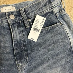Pacsun Blue Baggy Fit Wide Leg Two Tone Jeans(Size 24) thumbnail 11