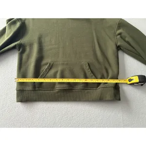 Cynthia Rowley Olive Green‎ Pullover Hoodie Sweatshirt Size Medium Relaxed thumbnail 8