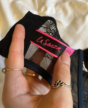 La Senza Sexy Black Cut Out Lingerie Bralette thumbnail 3