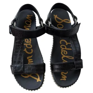 EUC Sam Edelman Leather Annalise Studded Sandals Black Size 6.5 thumbnail 2