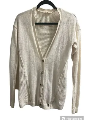 ✨Hollister Open Knit Botton Down Cardigan✨ thumbnail 1