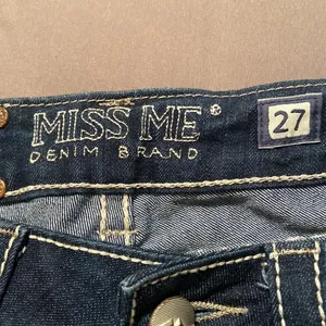 Miss Me Bling Pocket Dark Denim Skinny Jeans thumbnail 6