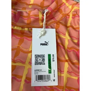 Puma‎ x Dani Danzey Cloudspun Mock Neck Top Pink Fruit 629987 01 Womens Large thumbnail 4