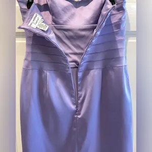Papell Boutique Evening V-Neck Halter Prom Pencil Dress Lavender Size‎ 10 thumbnail 9