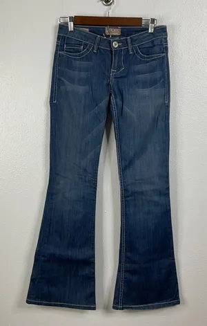William Rast Low-Rise Flare‎ Jeans Size 24 thumbnail 1
