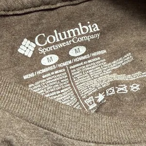 brown columbia t shirt thumbnail 5