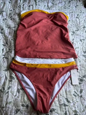 beachsissi Bandeau - Women's Swimsuits, Strapless, with Abdominal Control thumbnail 5