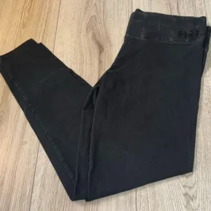 Victoria’s Secret pink yoga black bling leggings tights thumbnail 1