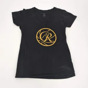 Crown Royal Logo Women's Black Graphic Two Faced V-Neck T-Shirt - Size M - GUC thumbnail 6