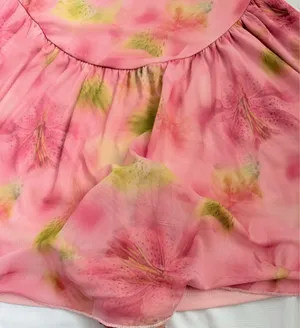 Madden Girl Pink Floral Strapless Mini Dress M NWT thumbnail 6