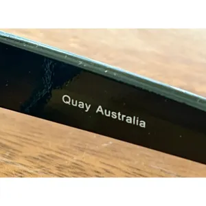 QUAY Australia “Breath Of Life” Sunglasses - Black Frames/Gradient Purple -NWT thumbnail 8