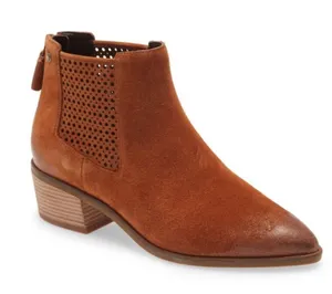 NEW Cole Haan  LEATHER Val Bootie Brown Boots thumbnail 2