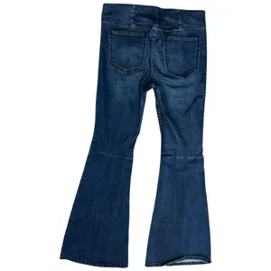 Free People Women’s Size 30 Dark Blue 61855 Pull On Flare Leg 2 Pockets Jeans thumbnail 6