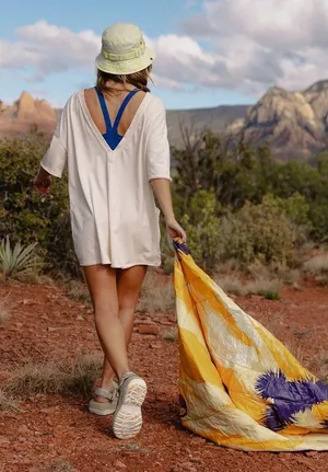 NWT Free People Hot Shot Tee Romper Size XS thumbnail 2