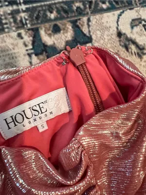 House of CB Shahja Metallic Rose Ruched Tie-Front Mini Skirt thumbnail 15