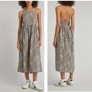 NWT LEVI'S Amilijia Dress Zebra Print Oversized thumbnail 2