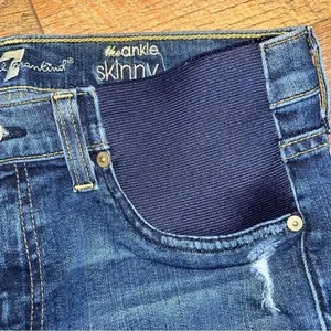 7 For All Mankind Maternity Skinny Jeans thumbnail 5