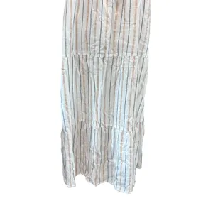 Maxi Dress Layered Smocking Cottage Y2K Peasant Boho Summer SZ XL Cassee's thumbnail 4