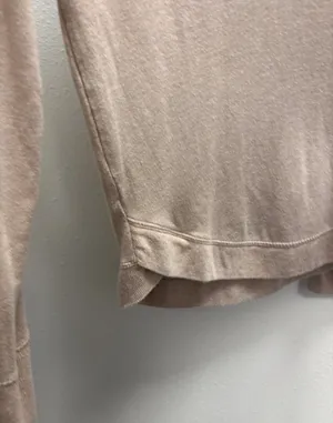 Athleta Sweatshirt Crew Neck Long Sleeve Casual Sweater Athleisure XS Tan thumbnail 5