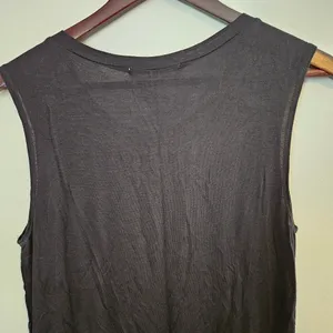 It Closet Tank Top Black Roses Sleeveless Floral Rose Pattern Neutral thumbnail 5
