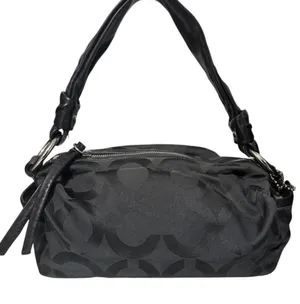 Coach Black Signature Shoulder Bag thumbnail 1