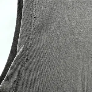 Madewell Organic Cotton Crewneck Tank Midi Dress Side Slit Cotton Gray XXS thumbnail 4
