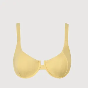 Berlook Yellow Jacquard Underwire Bikini Set Size L thumbnail 6