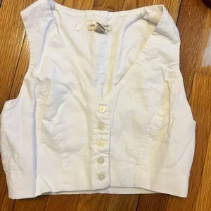 White Sleeveless Top thumbnail 1