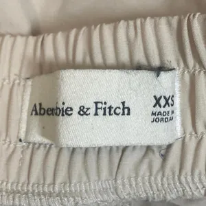 Abercrombie & Fitch Women's Cream Pull On Slit Wide Leg Trousers Pants Size XXS thumbnail 5
