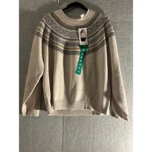 weatherproof fair isle sweater xl NWT thumbnail 3