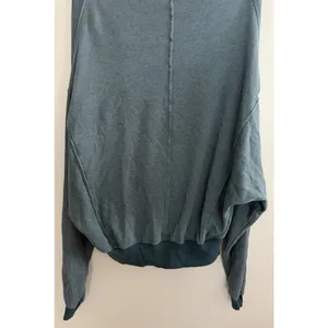We The Free Oversized Half-Zip Green Women's Size Medium thumbnail 6