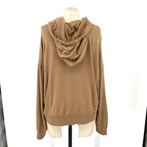 Electric‎ & Rose Melrose Micromodal Hoodie Honey Tan Brown Size Medium thumbnail 6
