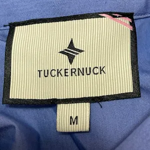 Tuckernuck Martine Bubble Sail Blue Short Sleeves Button Down Mini Shirt Dress M thumbnail 4