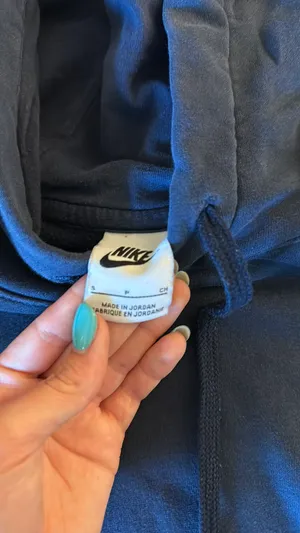 nike hoodie navy thumbnail 2