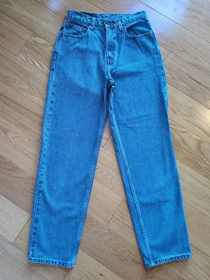 VTG 90s Levi's 560 Loose Fit Straight High Rise Jeans USA Size 9 JR S (27x31) thumbnail 2