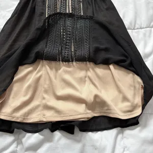 Venus NWT Michael‎ Costello X Revolve Mini Dress Womens XS Black Pink Fairy Whimsigoth thumbnail 6