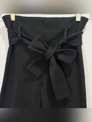 LPA High Waisted Belted Leggings Small Black Party Going Out City Chic Minimal thumbnail 9