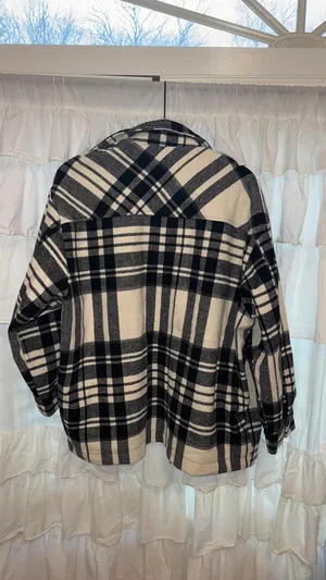 ZARA Flannel Shacket thumbnail 2