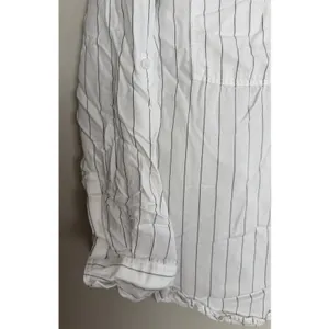 Aritzia Babaton Utility Button Up Relaxed Drapey Twill Shirt Striped Women's Sm thumbnail 7