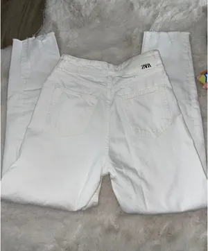 ZARA White Jeans thumbnail 2