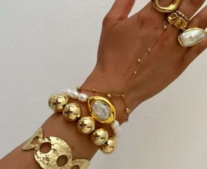 Scandivv Bracelet Stack Gold thumbnail 6