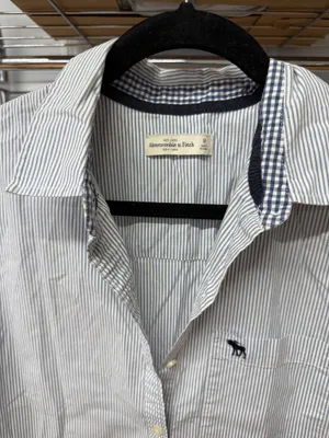 Abercrombie Stripe Button Down Shirt thumbnail 2