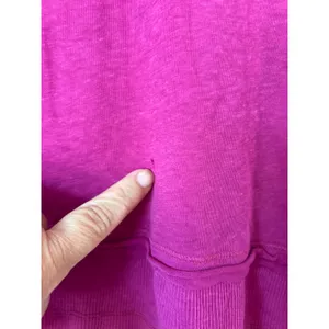 We The Free Free People Magenta Layered Long Sleeve Scoop Neck Top Small thumbnail 3