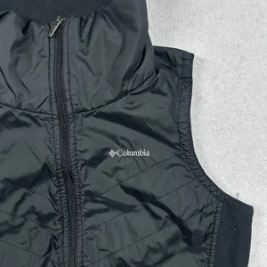 Columbia Black Puffer Vest Women’s Small Full Zip Lightweight Outdoor thumbnail 2