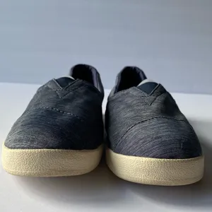 Toms Canvas Slip on Sz 6.5 Blue Shoes thumbnail 2