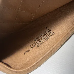 Birdies Pointed Toe Swan Quilted Insole Flat Mule Golden Tan Suede Shoes Size 8‎ thumbnail 8