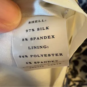 Ann Taylor 97%‎ Silk Abstract Print Sheath Dress Size 8 thumbnail 6