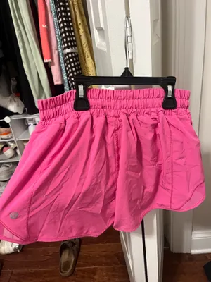 Sonic Pink Lululemon Hotty Hot Shorts 4” thumbnail 2