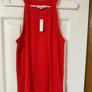 Chic NWT Women's Madewell high neck ribbed tank M OLDSTOCK SOLD‎ OUT thumbnail 3