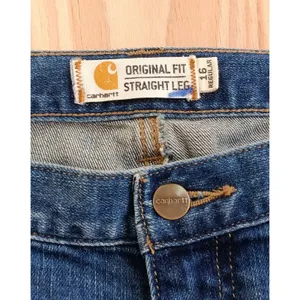 Carhartt Women's Blaine Jeans Size 16 Regular Original Fit Straight Leg Denim thumbnail 5